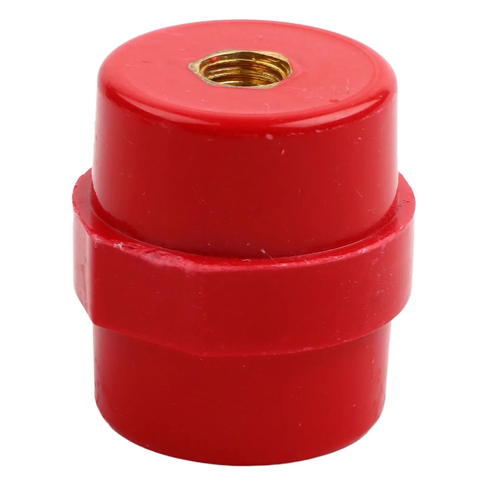 Busbar Insulators Pack of 10 SM35 Model M8 Threaded Polyester Spacers with BMC Material for Electrical Cabinet and Busbar Fixing