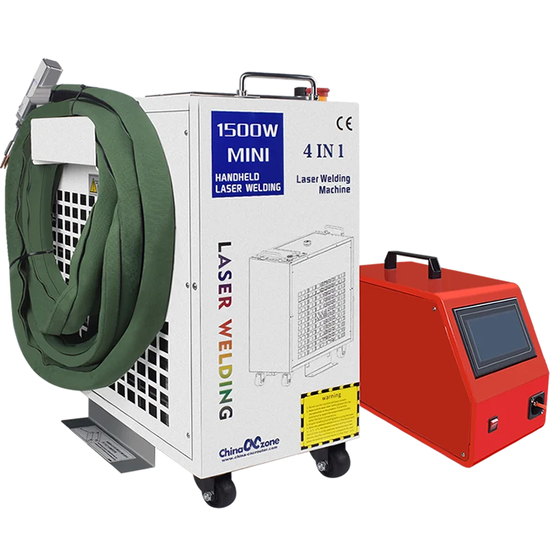 

Лазерный сварочный аппарат 4-в-1 Chinacnczone 1500W BWT Source SUP System для резки, сварки и очистки металла, в наличии на складе в ЕС