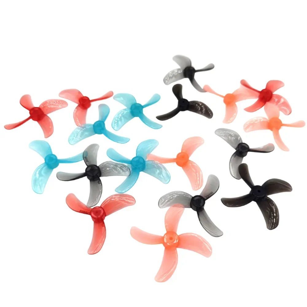 ใบพัด Gemfan 1608 3 ใบพัด/1609 4 ใบพัด ขนาด 40 มม. ทำจากพลาสติก PC สำหรับโดรนไมโครวูป FPV แข่งขัน ฟรีสไตล์ ทินนี่วูป 8 คู่