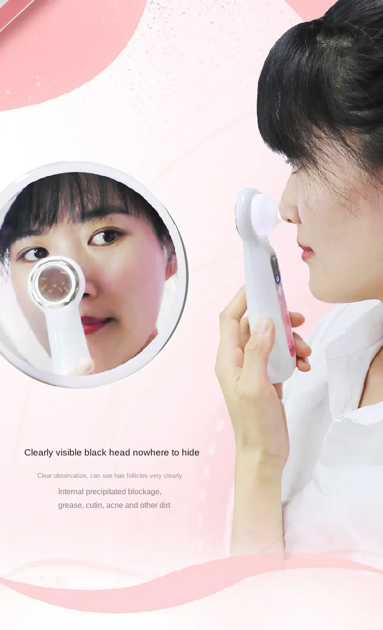 

Visual blackhead tester blackhead cleaner pore cleaner