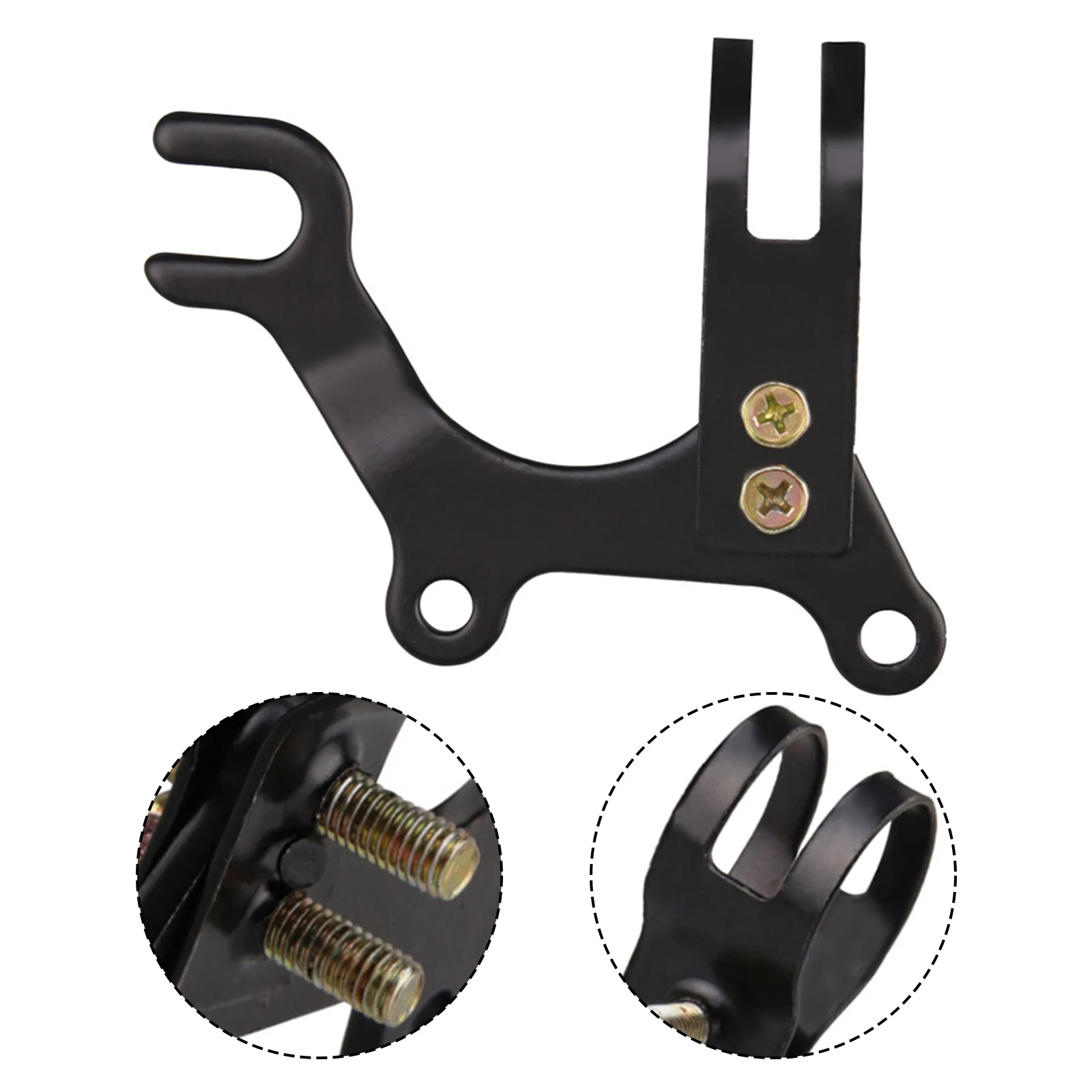 bicycle disc brake adapter bracket made of stainless steel designed for mountain and road bike brake system retrofit