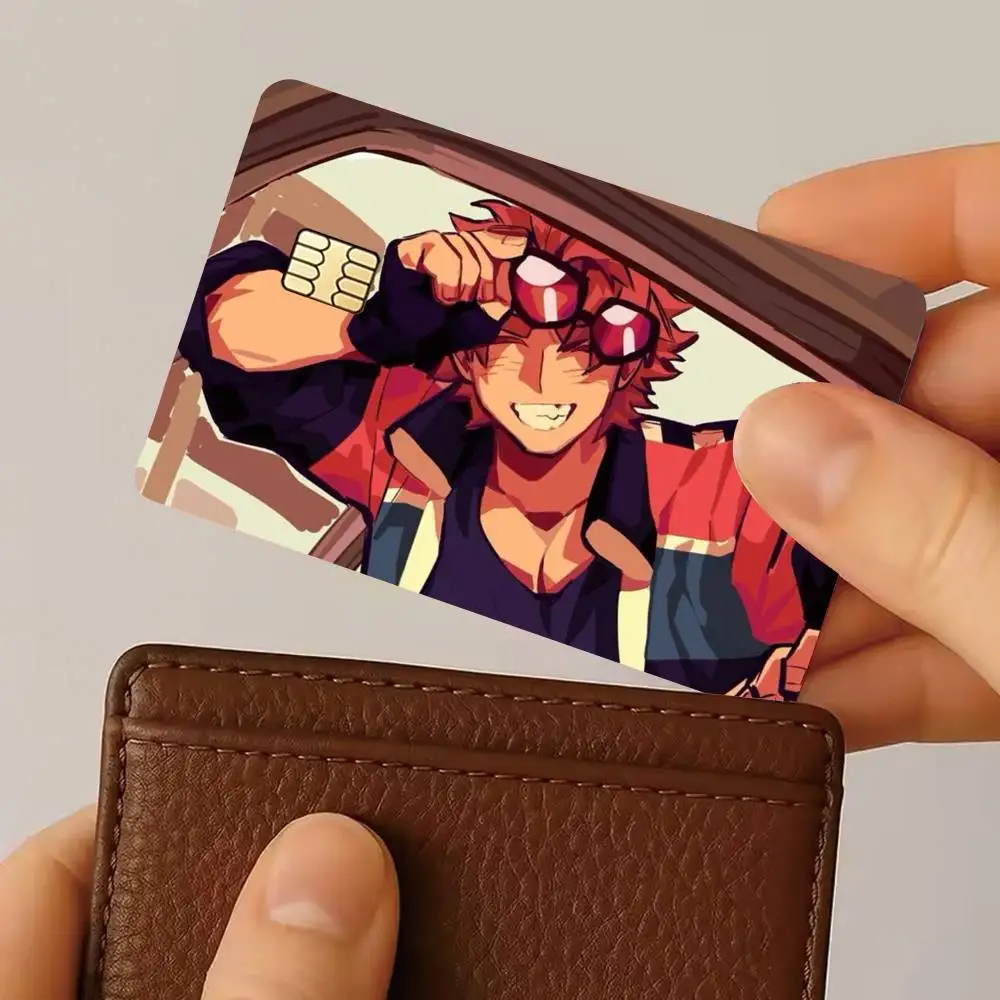 Benny Jackpot Crash Course Eddie Credit Card HD Stickers Game Card Decal Small Chip Waterproof Sticker Gift