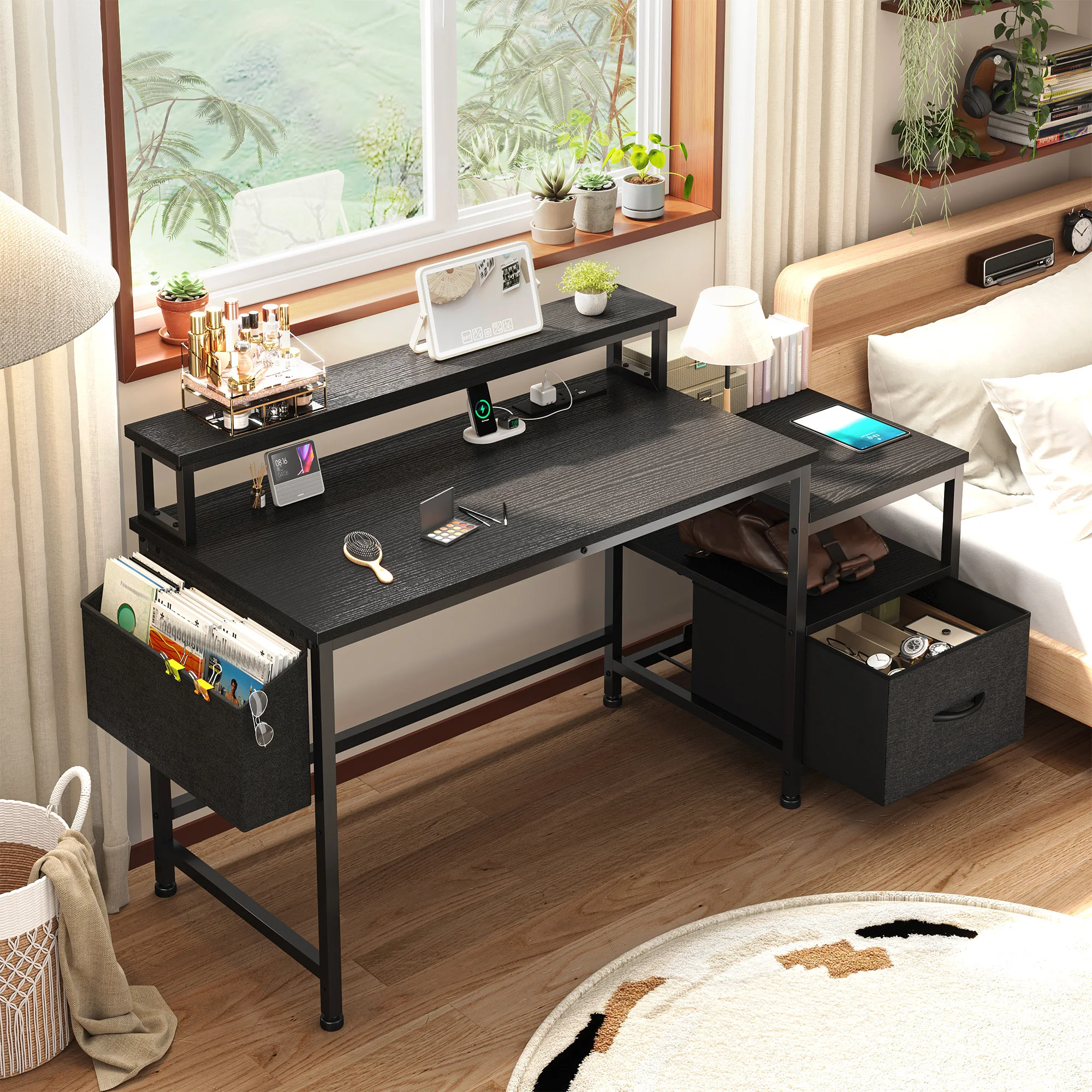 EnHomee Meja Komputer Kantor R - Vertical Laptop Stand ulasan dan harga