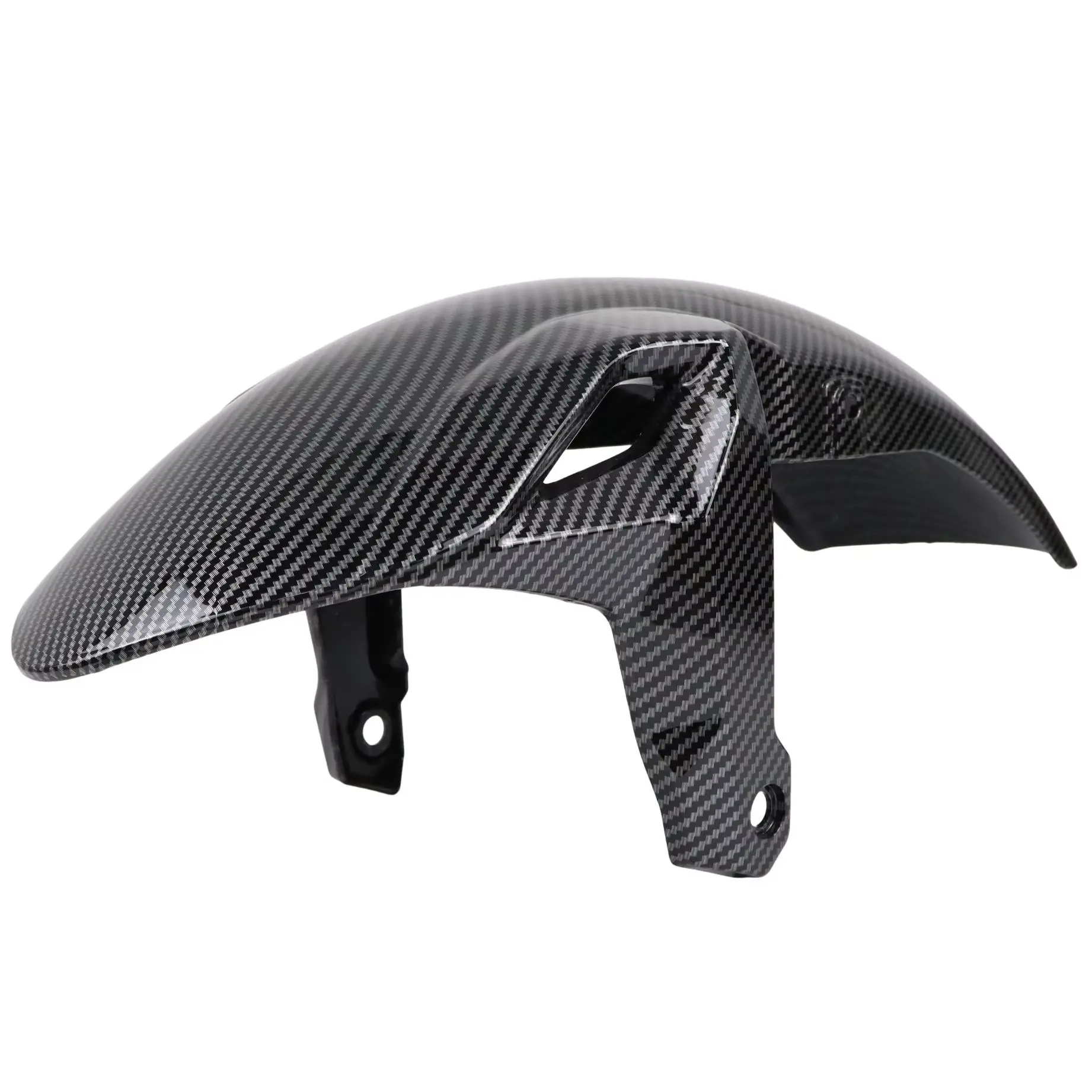 For Kawasaki Z650 Ninja 650 2017-18-2019-20-2021-22-2023-24-2025-26-2027 Carbon Fiber Matt black Front Tire Fender Guard Hugger