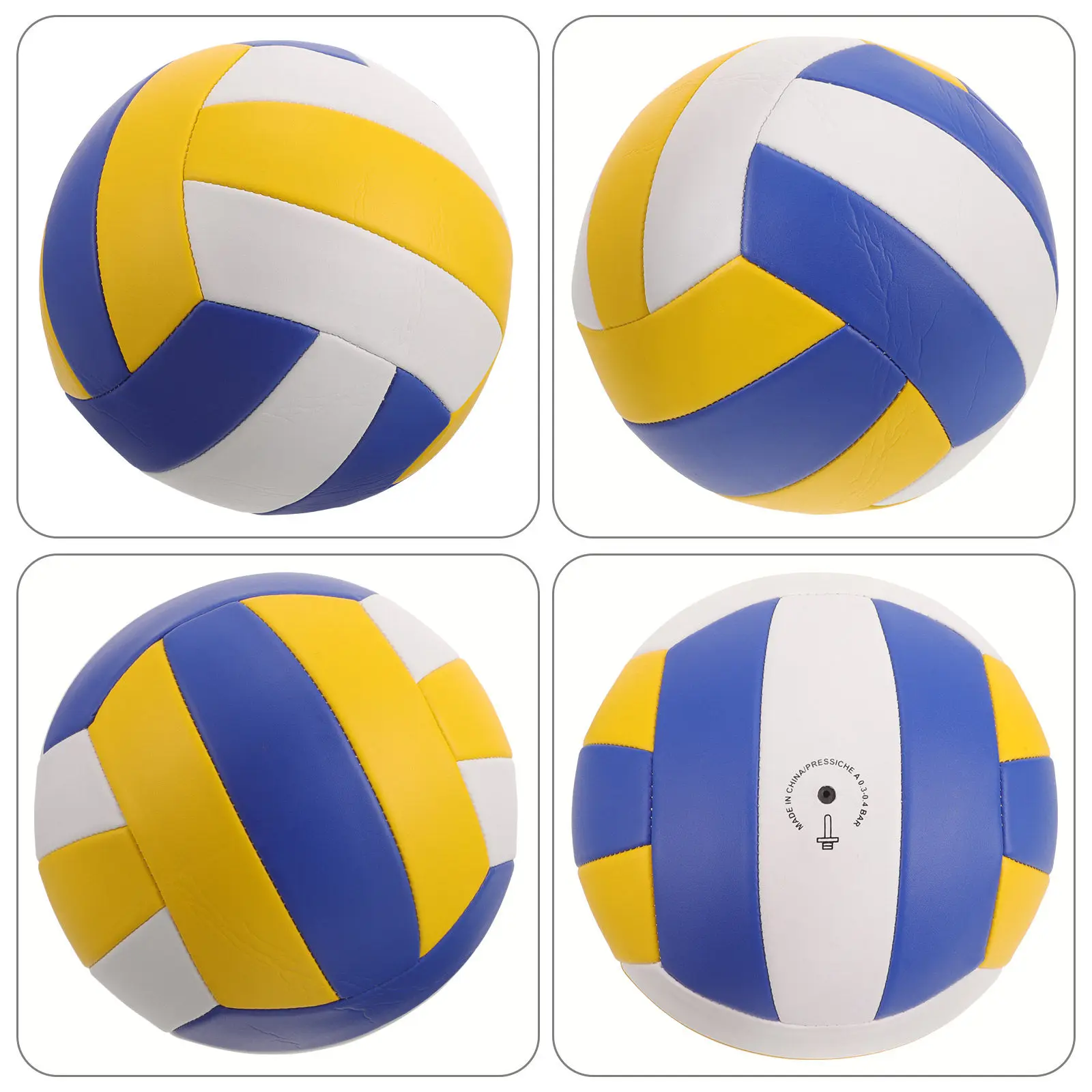 Size 5 Volleyball Soft PU Inflatable Ball for Indoor Outdoor Sports Practice Training Equipment