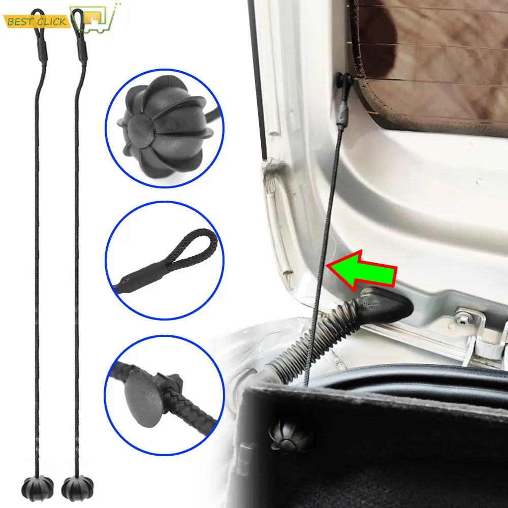 2 sztuki / para do VW Golf MK5 MK6 Rabbit R R32 R20 GTI Hatch Półka na paczki Sznurek Sznurek Pokrywa skrzyni ładunkowej Pasek Klapa bagażnika 1K 6863447 A