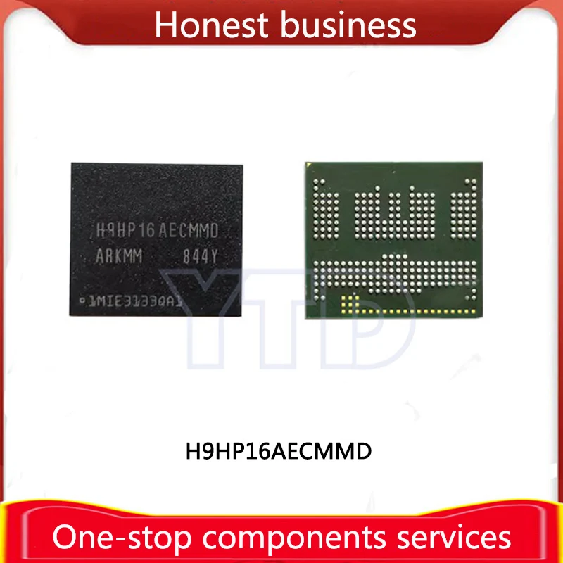 H9HP16AECMMDAR-KMM 100% Working 100% Quality EMCP 128G+4 BGA254 Chip Mobile Phone Hard Disk Memory Computer Storage H9HP16AECMMD