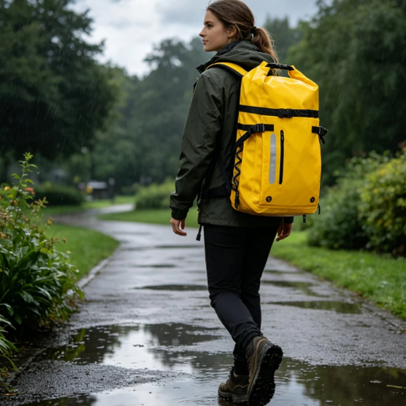 1pcs   30L Multifunctional Waterproof Backpack,Dry Sack for Hiking & Camping,Durable & Lightweight for Water Sports