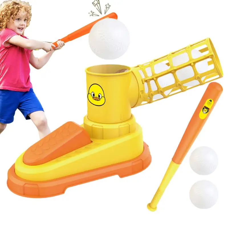 

Baseball Pitching Machine Baseball Training Machine For Kids Spiral Texture Sports Equipment For Baseball Novices Enthusiasts