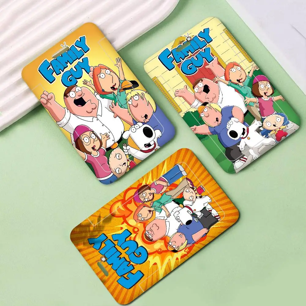 

Эстетичный держатель для ID-карт и пропусков F-Family G-Guy с ремешком на шею, чехол для кредитных карт для детей, подарок