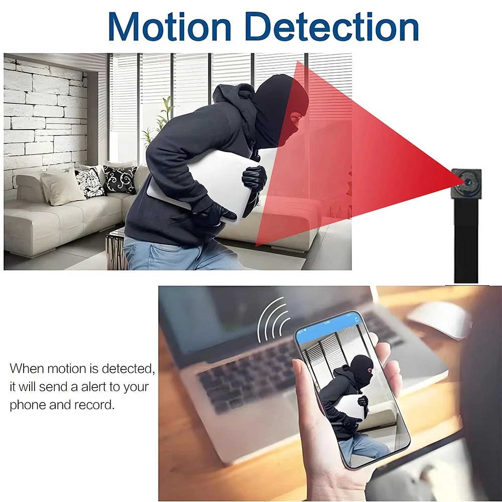 4K HD Mini Camera Wifi Camera Wireless Security Protection Remote Monitor Camcorders Video Surveillance Home Smart Camera 2026