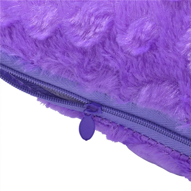 43x43cm Winter Soft Plush Square Sofa Cushion Cover Home Car Office Chairs Decoration Pillowcase image 6