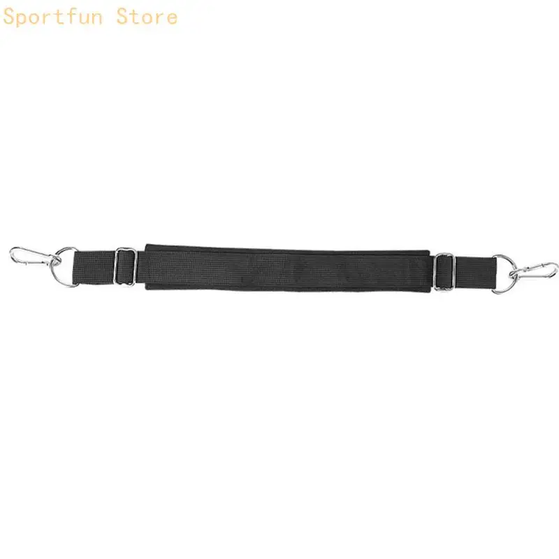 Lower Body Flexibility Tool for Pilates Practice and Conditioning, Adjustable 65 Exercise Band with Metal Hardware for X7JD