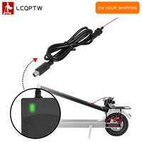 42V 2A Charger Output Line for Xiaomi Mijia M365/Pro Charging Cable Line Power Cord DC 8mm Electric Scooter Charger Accessories