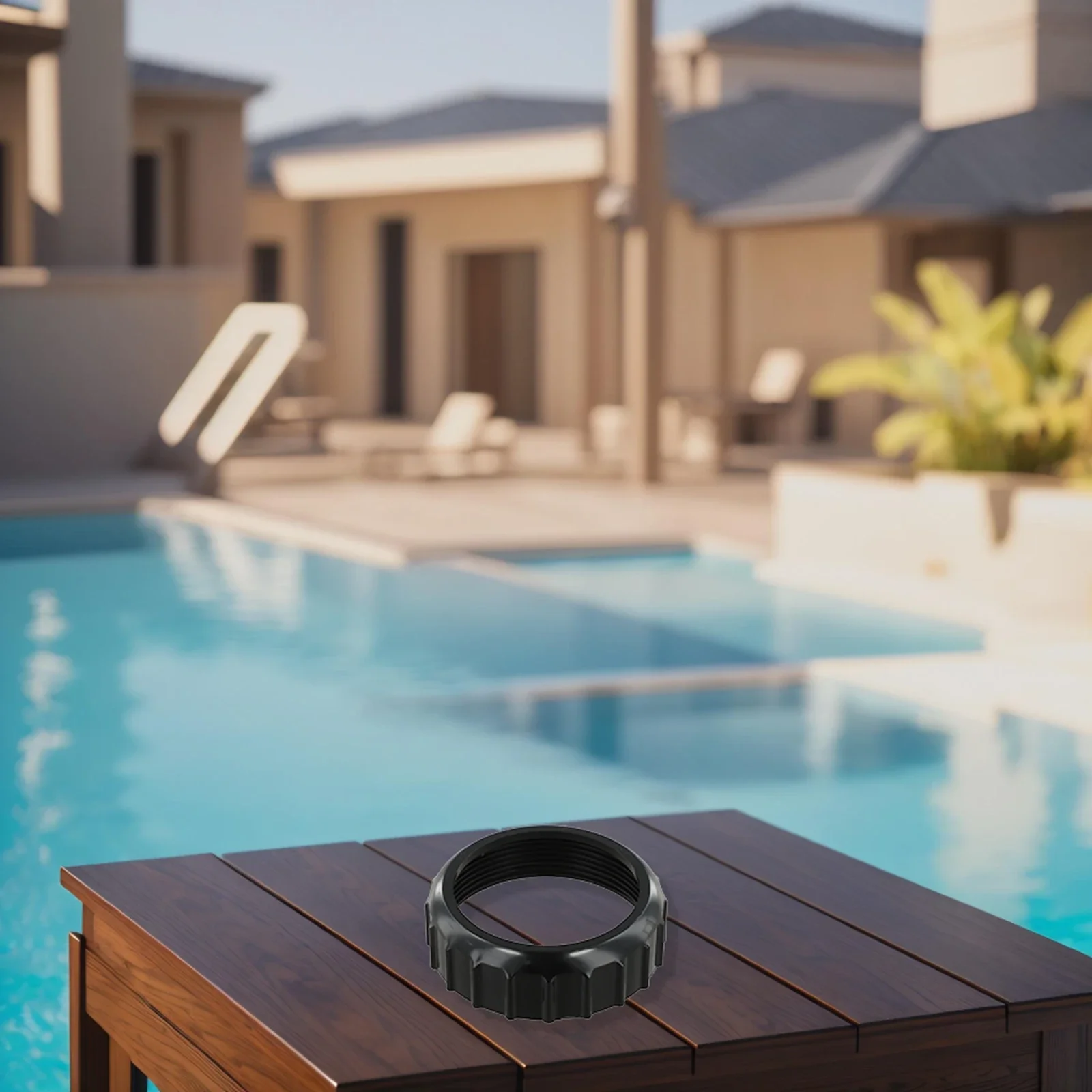 Enhanced Filtration Threaded Ring User-Friendly Design Robust Material Construction Transparent Monitoring Insert For SPS75