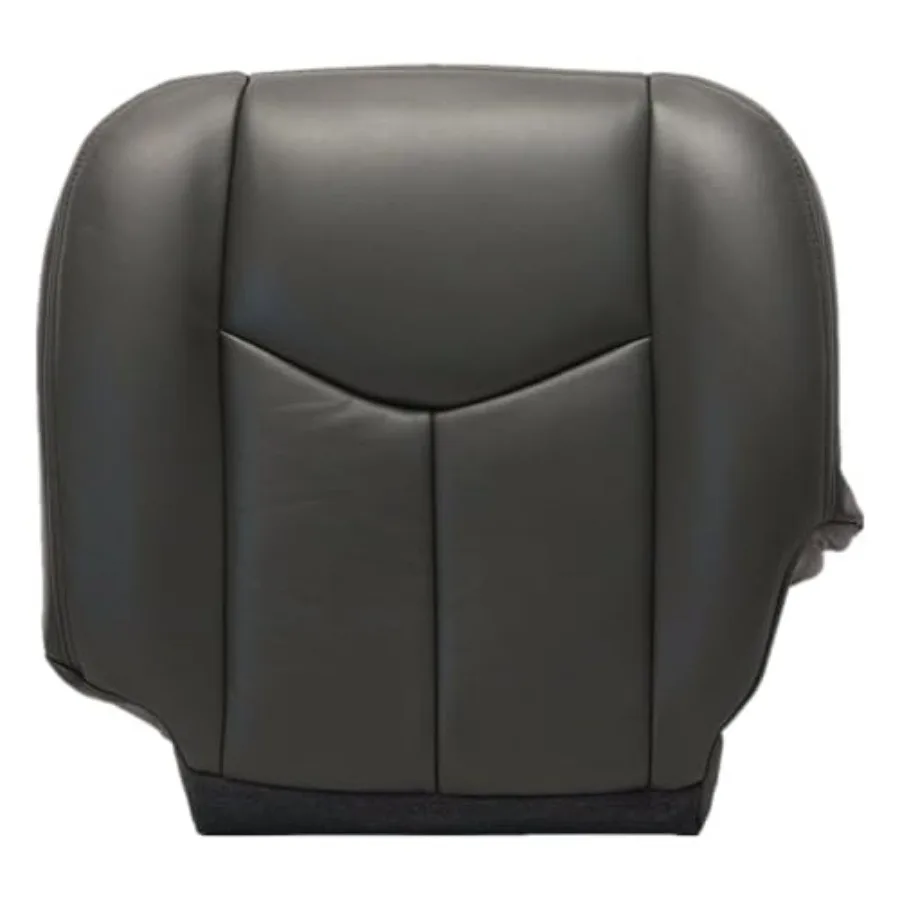 

692 or 69i Microfiber Leather Driver Side Bottom Replacement Seat Cover Compatible with Chevy Silverado Tahoe Suburban Avalanch