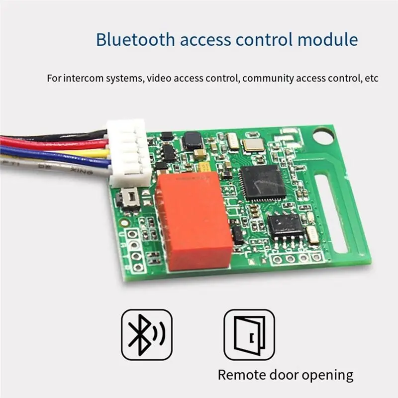 [SuperX&KND]TTLOCK Lock Unlock Module 3.3-12VDC BLE5.2 Access Module BLE Antenna Module