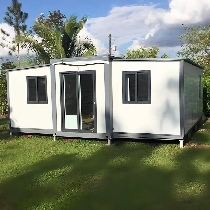 40 Ft 20 Ft Light Steel Prefab Villa with Bathroom and Kitchen Prefabricated Expandable Container House Portable Mobile Home