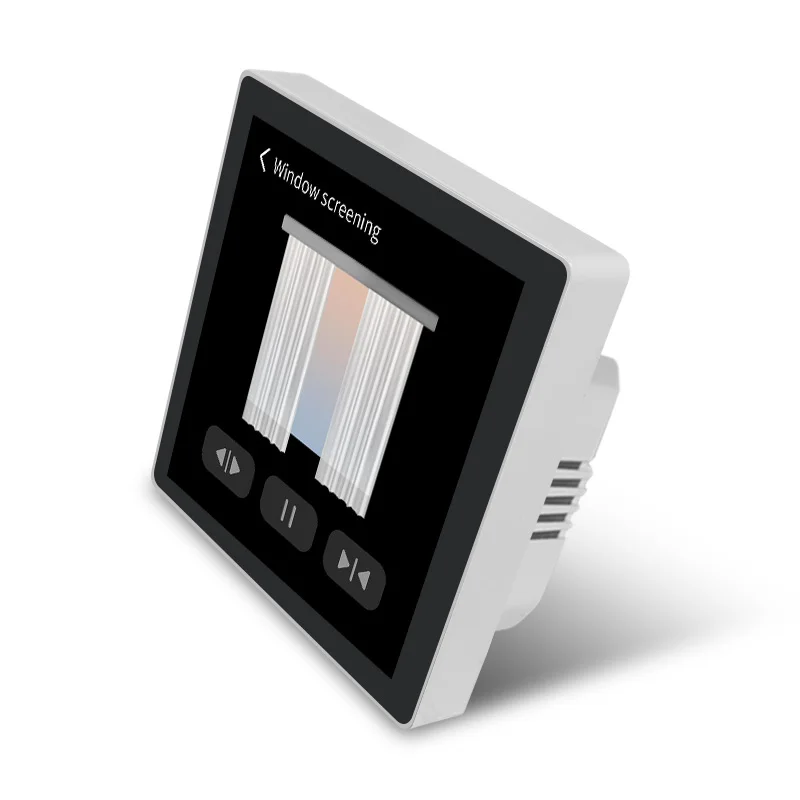 

2024 new smart home 220V wall switch with touch screen display with tuya/life smart mobile remote control function