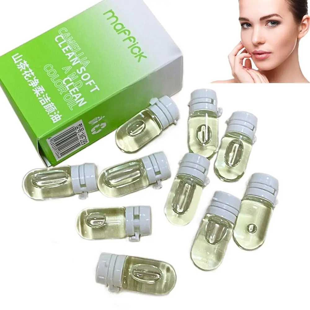 10/30/40 個ホット軟化ミニクレンジングオイル椿なだめるメイク落としオイル優しいディープクレンジングオイル旅行用