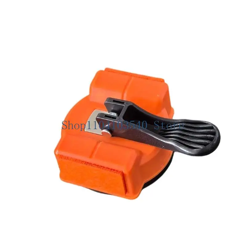 02DC Flooring Puller with Locking Suction Base and Rubber Body for Focused Alignment and Floor Adjustment Work Tasks