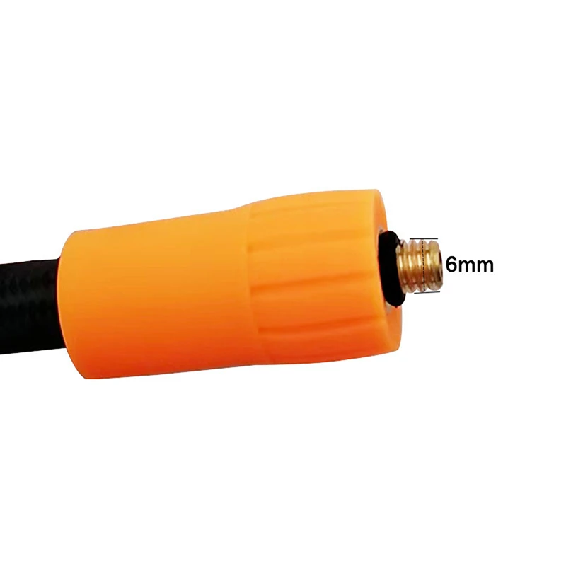 

1 Piece Fine Thread Inflation Hose Tire 30CM Car M6 Locking Air Inflator Hose Adapter Air Chuck With Standard Tire Valve
