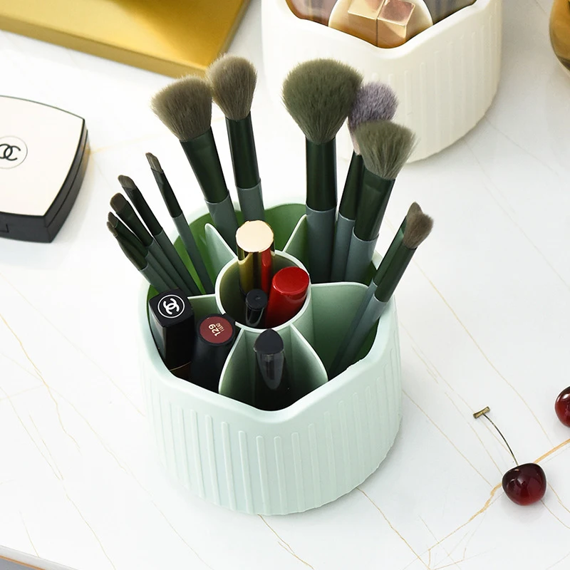 Desktop Rotating Makeup Brush Storage Rotary Storage