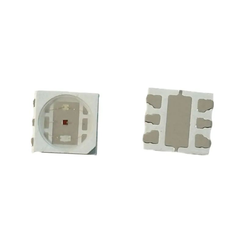 LED 5050 SMD chip RGB beads 1.5W 5054 diodes colorful red green blue  50pcs
