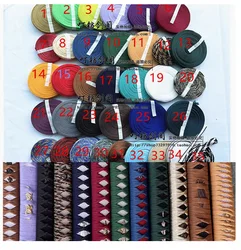 5 meters Silk Cotton Blended Ito or Sageo Cord Rope for Japanese Samurai Katana Uchikatana Tsuka or Saya, Multiple Colors