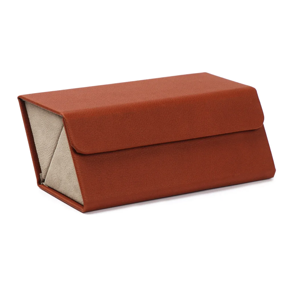 

Folding Portable Display Eyeglasses Holder Glasses Organizer Sunglasses Case Storage Box