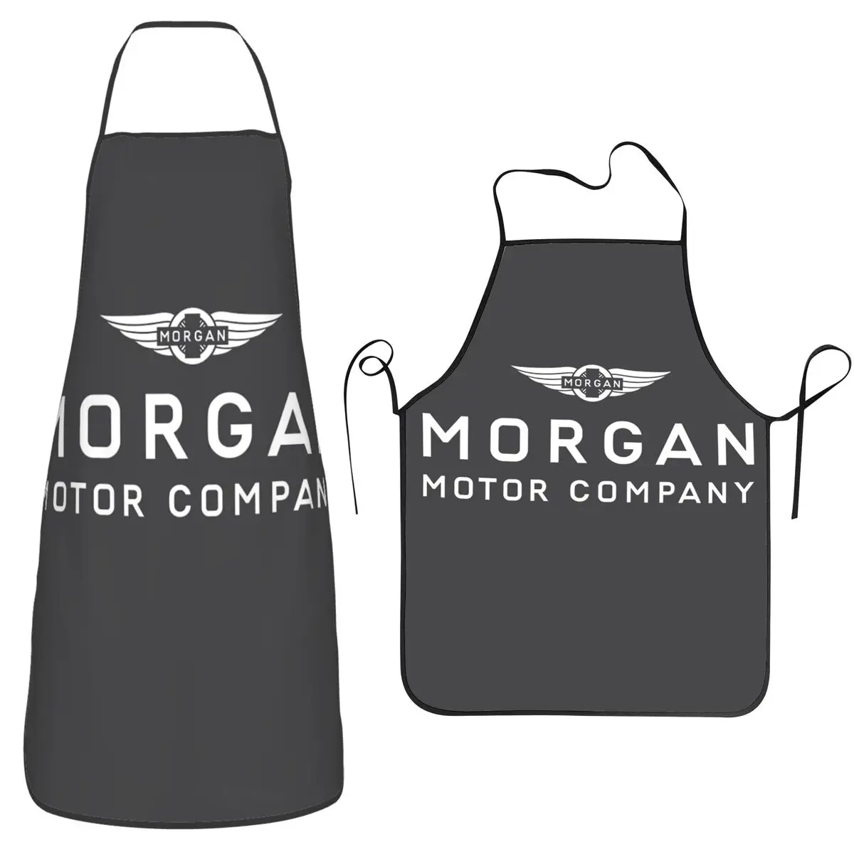

Morgan Motor Car Company Apron Chef Cooking Tablier Sleeveless Bib Kitchen Cleaning Pinafore for Women Men Gardening