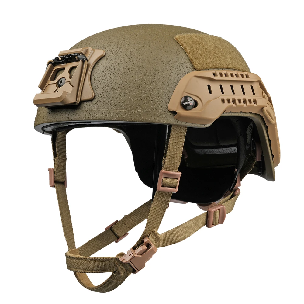 FAST PJ/ECH/USMC/MICH2001 tactische helm - hoog uitgesneden glasvezel |   Civiele bescherming |   Niet-militair/politiegebruik