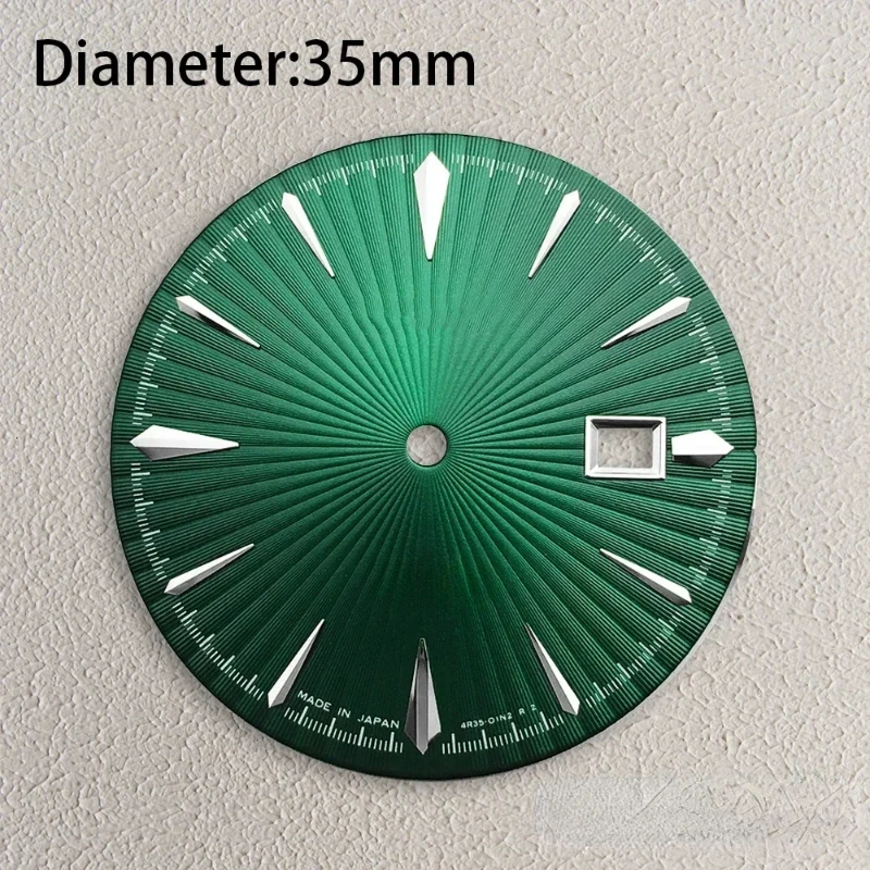 35mm NH35 Dial S Cocktail Series Dial for NH35 NH36 Movement Watches Modification Accessories Black White Blue DIY NEW