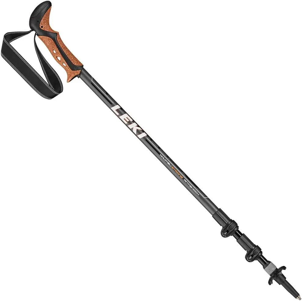 

Регулируемые треккинговые палки для походов, унисекс, бело-оранжевые, легкие и прочные