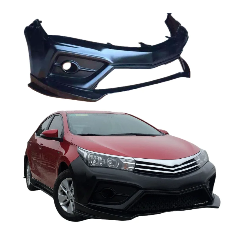 

Body Kit for Corolla 2014 2015 2016 ,the Pp Aftermarket Parts Includes Car Front Bumper