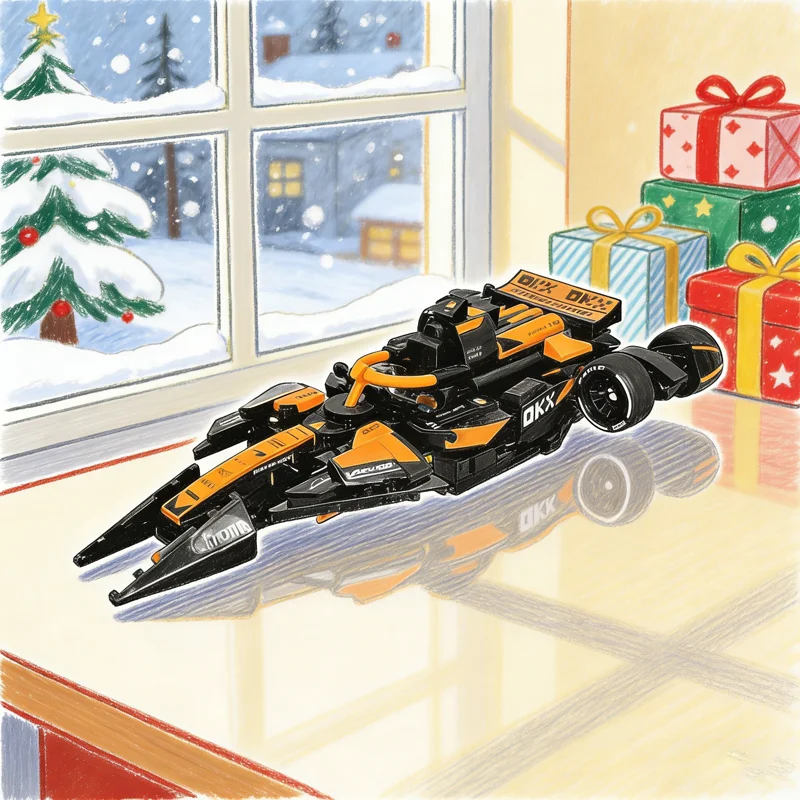 

286pcs MOC McLarenesd Speeder City Champions Model Building blocks Construction DIY Christmas gift toy creative Education