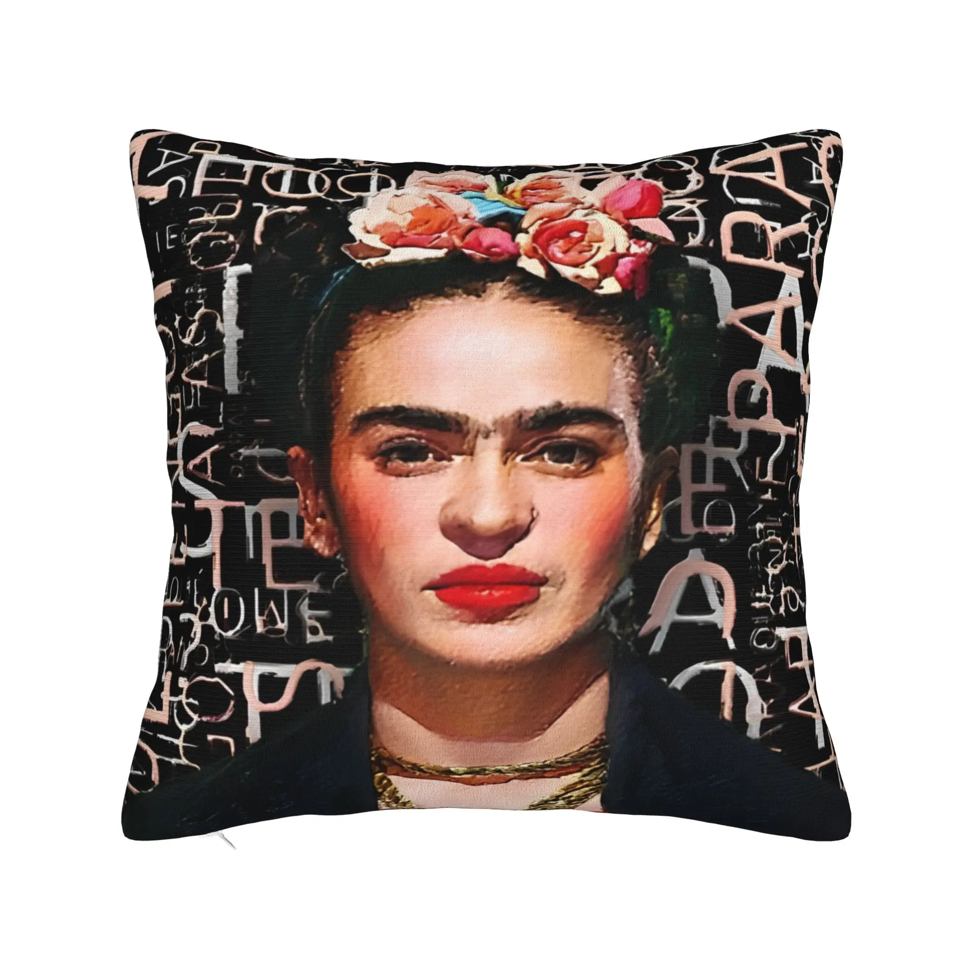 Fridaes Kahloes Pillowcase Stuff Soft Cushion Cover  Pillow Covers Home Decorations Square Multiple Sizes