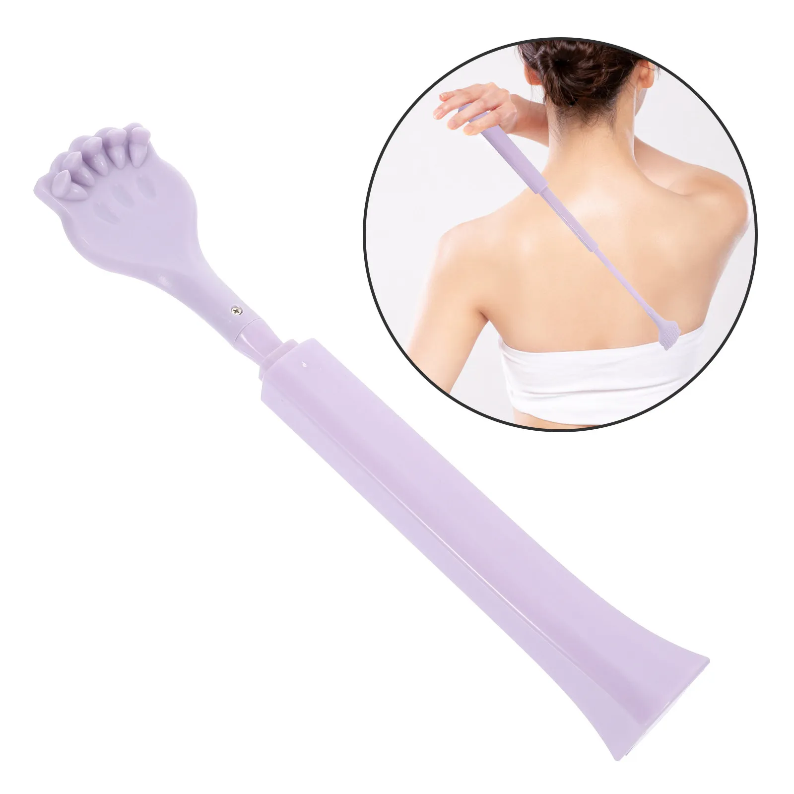 

Длинная ручка-чесалка для спины с выдвижной конструкцией, удобная нескользящая рукоятка, портативное средство для снятия зуда в труднодоступных местах