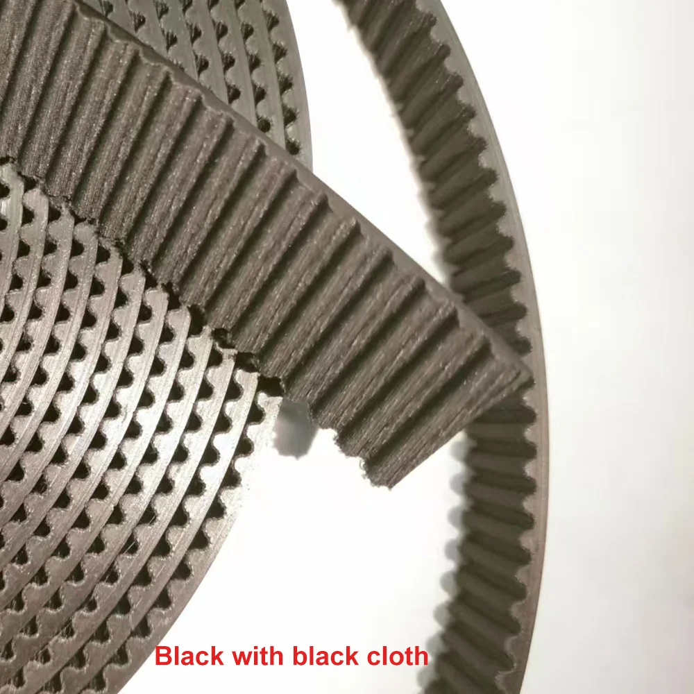 HTD 3M Cinghia dentata aperta Larghezza 6/10/15/20/25/30mm 3M PU Cinghie sincrone Poliuretano con filo di acciaio Personalizzabile di alta qualità