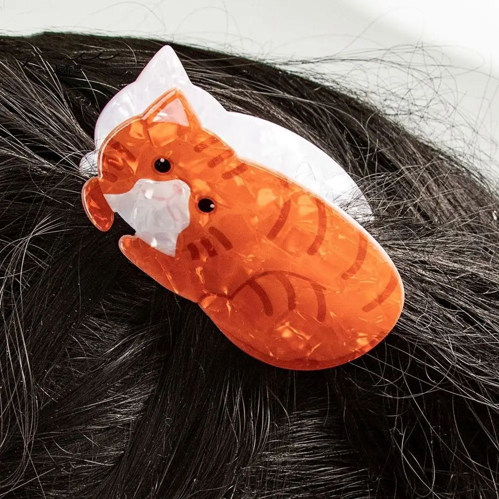 Cartoon Animal Cat Hair Claw Creative Y2k Grab Clip Hair Clip Headwear Headdress Shark Clip Female