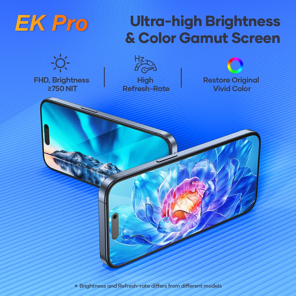 2 Stück EK Pro Incell für iPhone X XS Max 11 12 Pro Max 13 14 15 LCD-Display-Digitizer-Einheit für iPhone 17Pro Touch-Ersatz – Detail 8