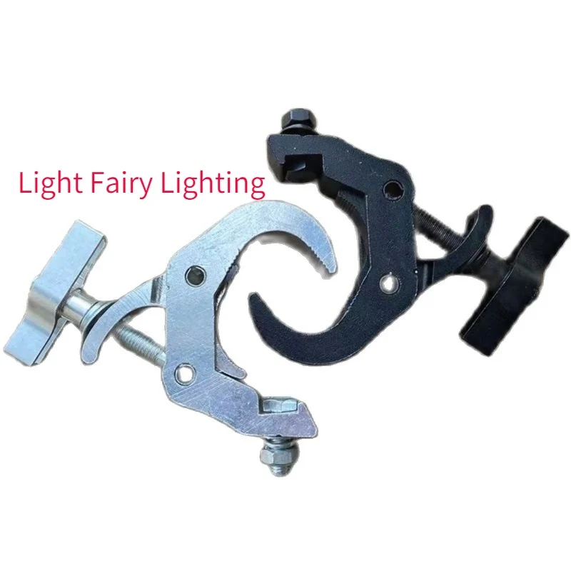 Stage lighting aluminum alloy light hooks spring hooks beam moving head light hooks LED papa light clips gobo dye light tube cli