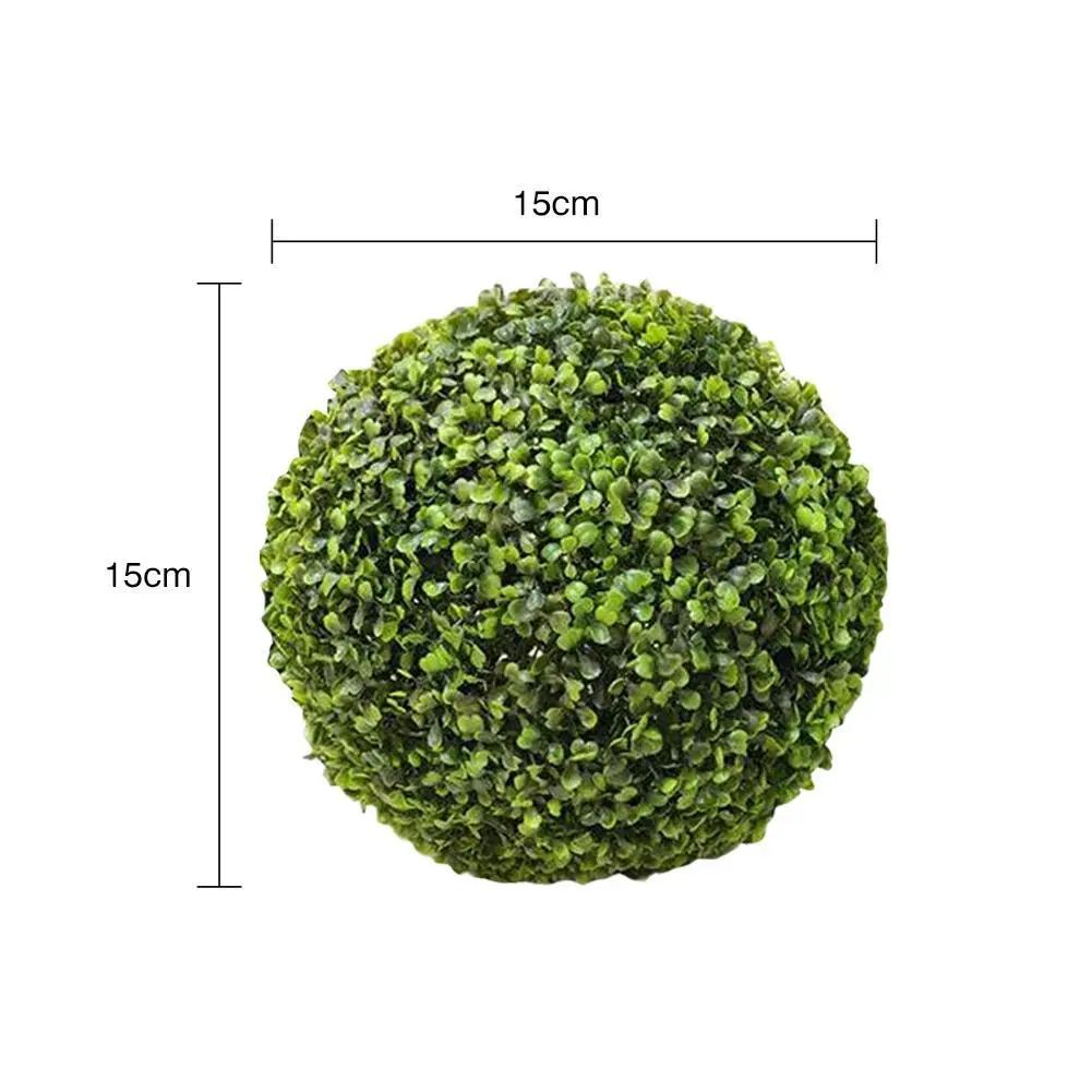 Artificial Plant Topiary Ball Decorative Balls For Garden Party Wedding Home Decor Garden Decoration Outdoor Artificial Boxwood