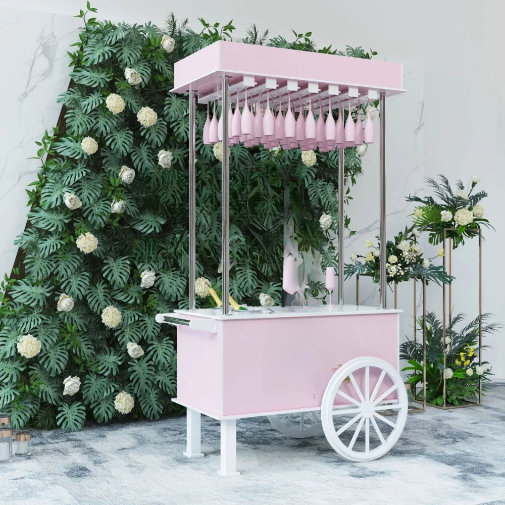 candy cart champagne and beer cart wedding drawers carts