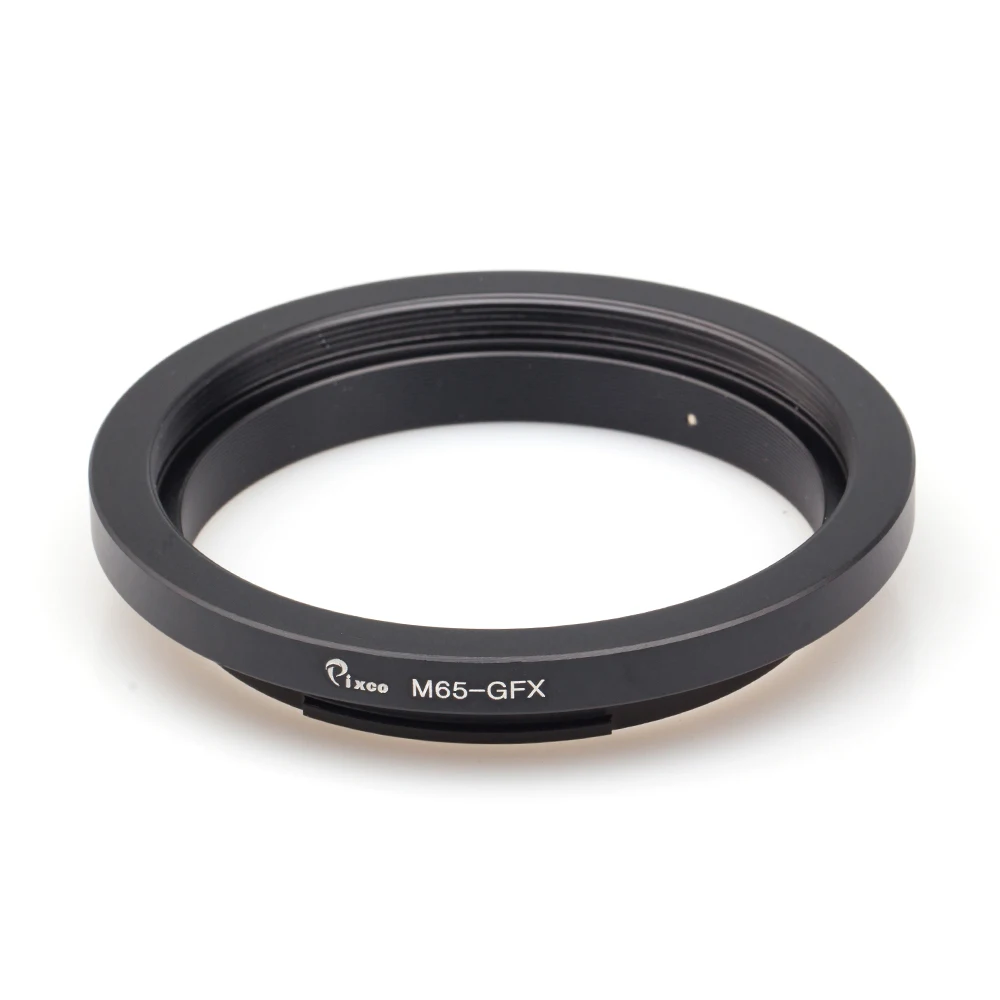 Pixco Lens Mount Adapter Ring for M65 Screw Mount Lens to Fujifilm GFX Mount Camera GFX50SII GFX100S GFX50R