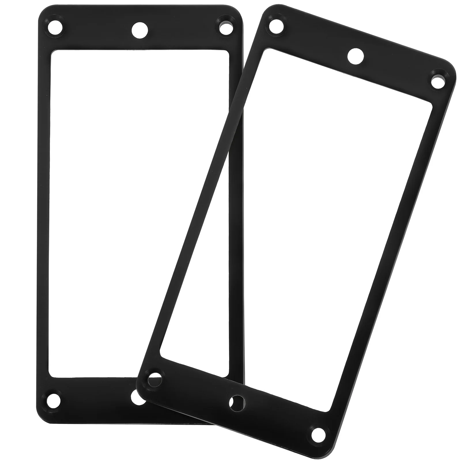 

2 Pcs Pickup Frame Electric Guitar Mounting Ring Frames Instrument Transmission Replacement Part Pickups Covers