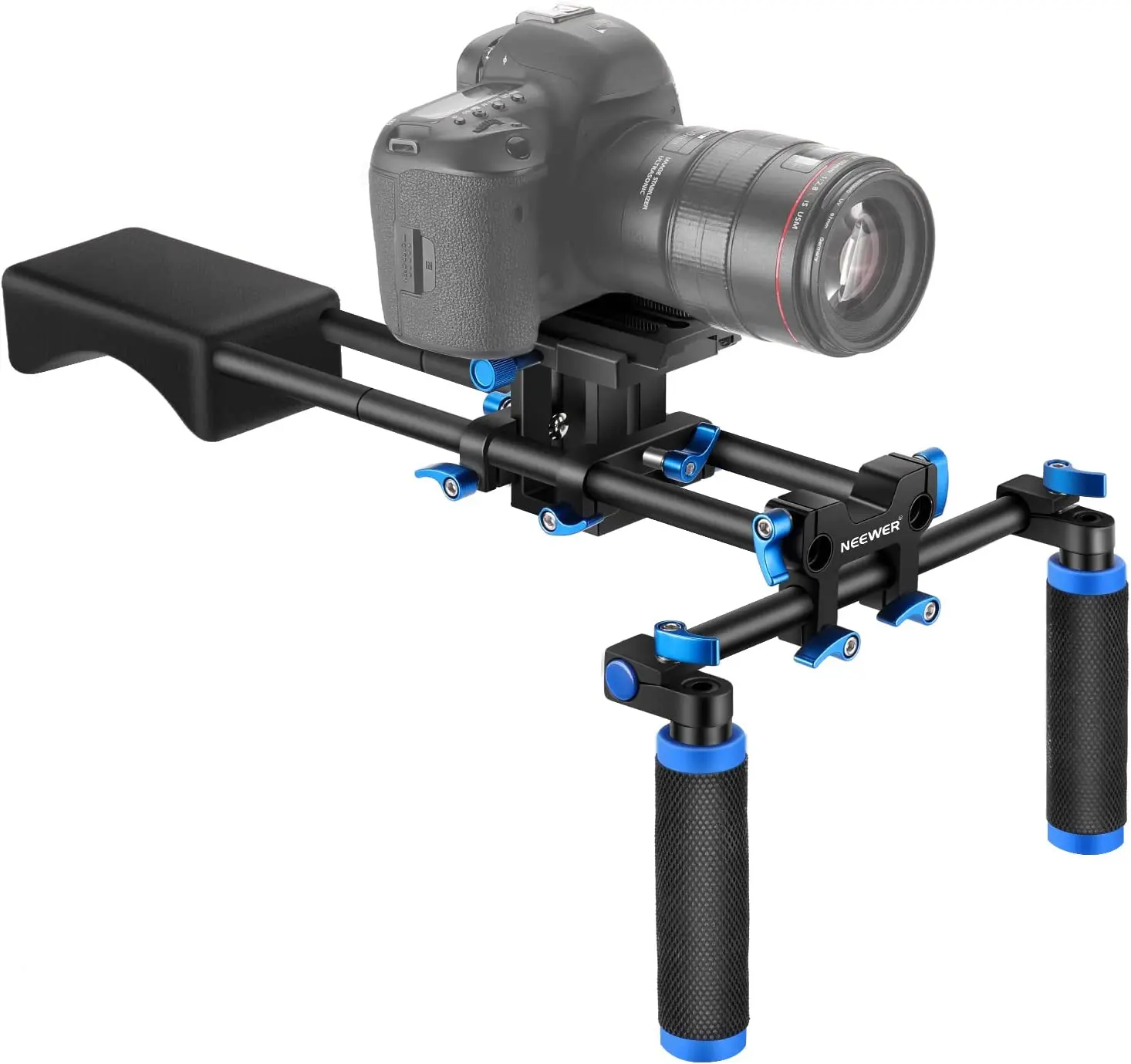 Neewer Camera Shoulder Rig, Video Film Making System Kit for Canon/Nikon/Sony/Pentax/Fujifilm/Panasonic