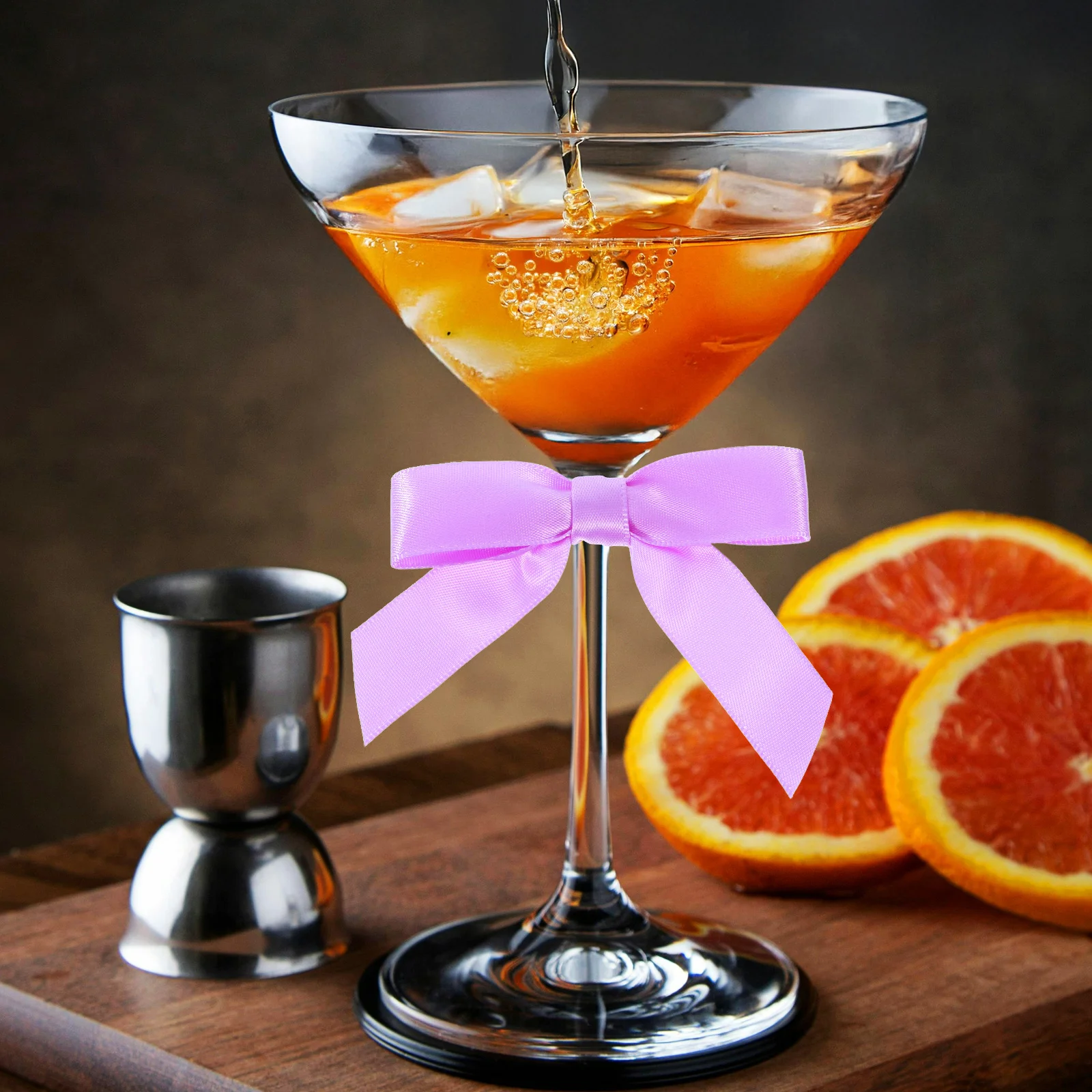 

30Pcs Bow Drink Tags Bowknot Wine Charms Romantic Party Wedding Birthday Shower Decorations Glass Accessories Bow Drink Tags