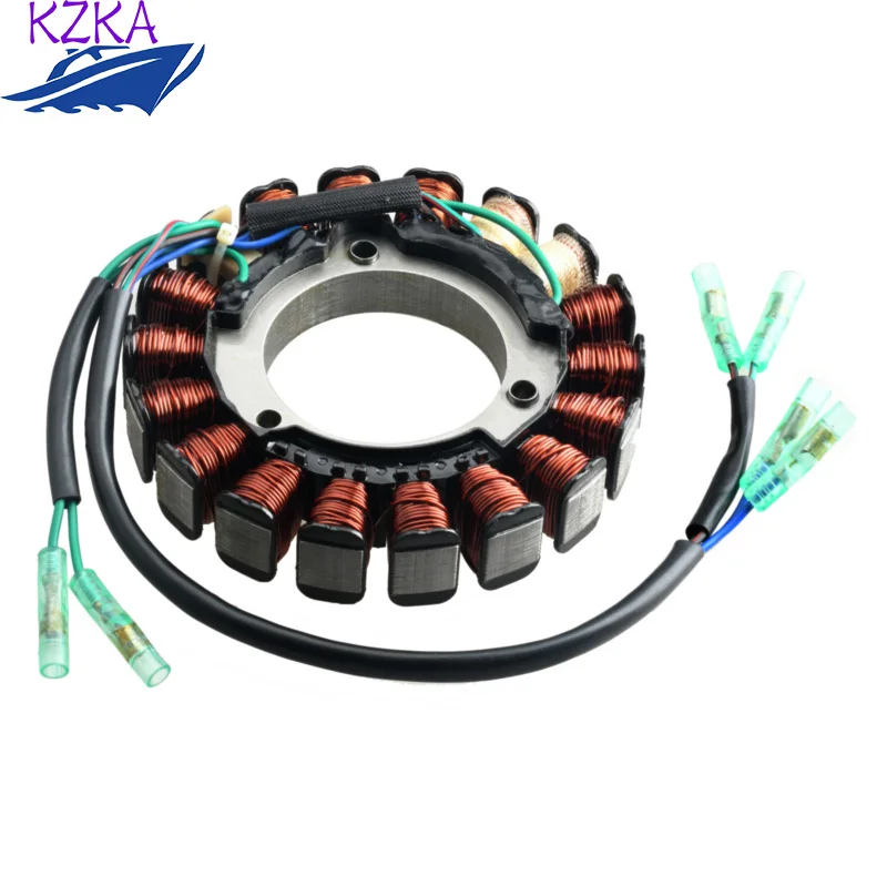 

6AH-85510-00 Stator Assy for Yamaha Boat Engine F20-05000200 TJ6114 F20 6AH-85510 Accessories Replaces Parts