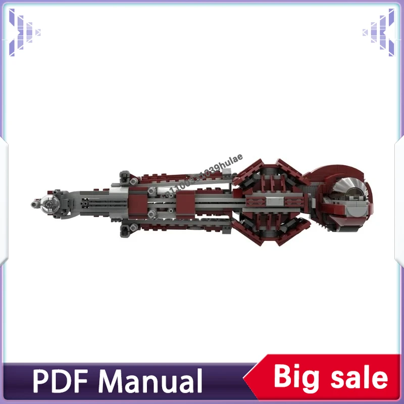 

Конструктор MOC «Звездолёт Mark II» (альтернативная сборка), изящный галактический боевой корабль для коллекционеров и декора в стиле научной фантастики